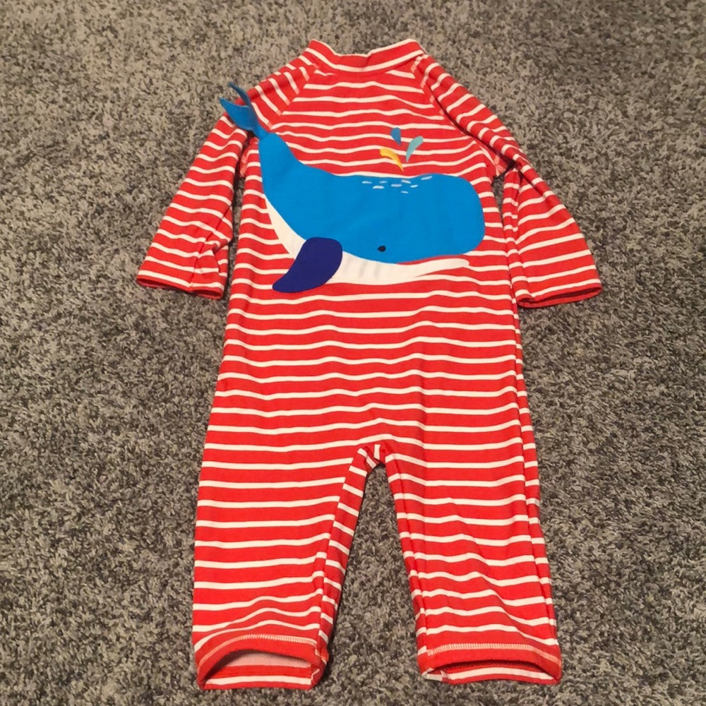 Baby Boden SPF 40 swim body suit